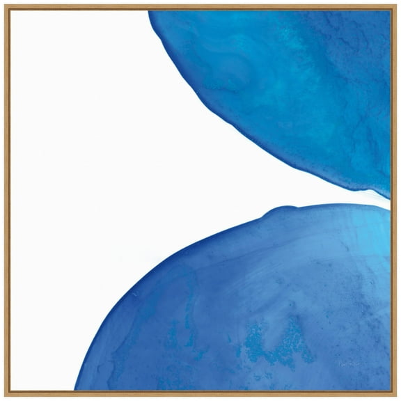 Amanti Art Pools of Turquoise III Framed Canvas Wall Art Print