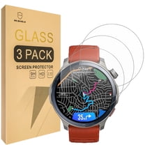 Mr.Shield Screen Protector compatible with Amazfit Blance 2 [Tempered Glass] [3-PACK] [Japan Glass with 9H Hardness]