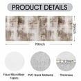 thumbnail image 2 of Washable Runner Rug 2x6 ft Non Slip Soft Low Profile Microfiber Modern Abstract Runner for Entryway, Kitchen, Hallway, Laundry, Bedroom, 2 of 6