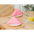 thumbnail image 6 of REGALWOVEN 6 Pack Polyester Cloth Napkins Dinner Napkins Cloth for Banquet Pink 19"x19", 6 of 6