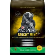 Purina Pro Plan BRIGHT MIND Small Breed Formula Adult Dry Dog Food, 16 lb. Bag