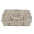 thumbnail image 1 of Food Storage Container Kitchen Freezer Storage Bin Highly Sealed Fridge Storage Container Drain Storage Basket Box for Kitchen, 1 of 7