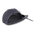 thumbnail image 2 of Gorro de cocina perfecl Gorro de Chef profesional Tiras blancas azules, 2 of 7