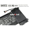 thumbnail image 4 of L14M4P23 L14S4P22 Battery for Lenovo IdeaPad Y700-14ISK Y700-15ISK 17ISK 80Q0 60Wh, 4 of 6