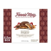 Fannie May Pixies, Premium Milk Chocolate Holiday Gift Box, 6.5 oz