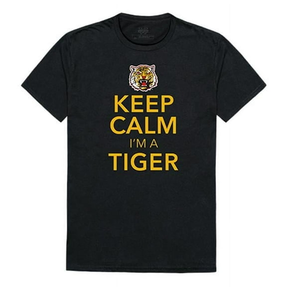 Grambling State University Keep Calm T-Shirt for Men - Black - Small