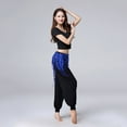 thumbnail image 4 of Fesfesfes Women Skirt Sequin Belly Costume Tassel Wrap Skirt Club Mini Skirt Plus Size $10, 4 of 4