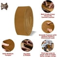 thumbnail image 4 of ELW 5-6 oz 2-2.4mm Tobacco Brown Straps, Belts, Strips 0.75" Wide X 40" Length 1.9cm x 1.06m Full Grain Leather Crazy Horse Belt Medium DIY Craft, Pet Collars, Blanks, Accessory, Jewelry, Wrapping, 4 of 9