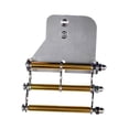 thumbnail image 2 of Ganchos para cinturón de taladro para electricistas, soporte para taladro, metal resistente, autoblocante, ronda dorada, 2 of 8