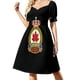 thumbnail image 2 of FriDge'... ¡El aparato de la ciencia! Vestido de manga corta. Vestidos de mujer. Falda de mujer. Vestido., 2 of 7
