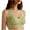 Green, variant on LLYWEY Running Sports Bras for Women Comfy Bras Women Ladies Cut-Out Bra Style-209 Women Double Support Bra Feature Adult Female Running Sports Bras Gray 38B