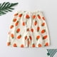 thumbnail image 3 of Odeerbi 1-6 Años Niños Niñas Verano Pantalones Cortos Pijama Algodón Estampado Zanahoria Pantalones Cortos Casual Transpirable, 3 of 3