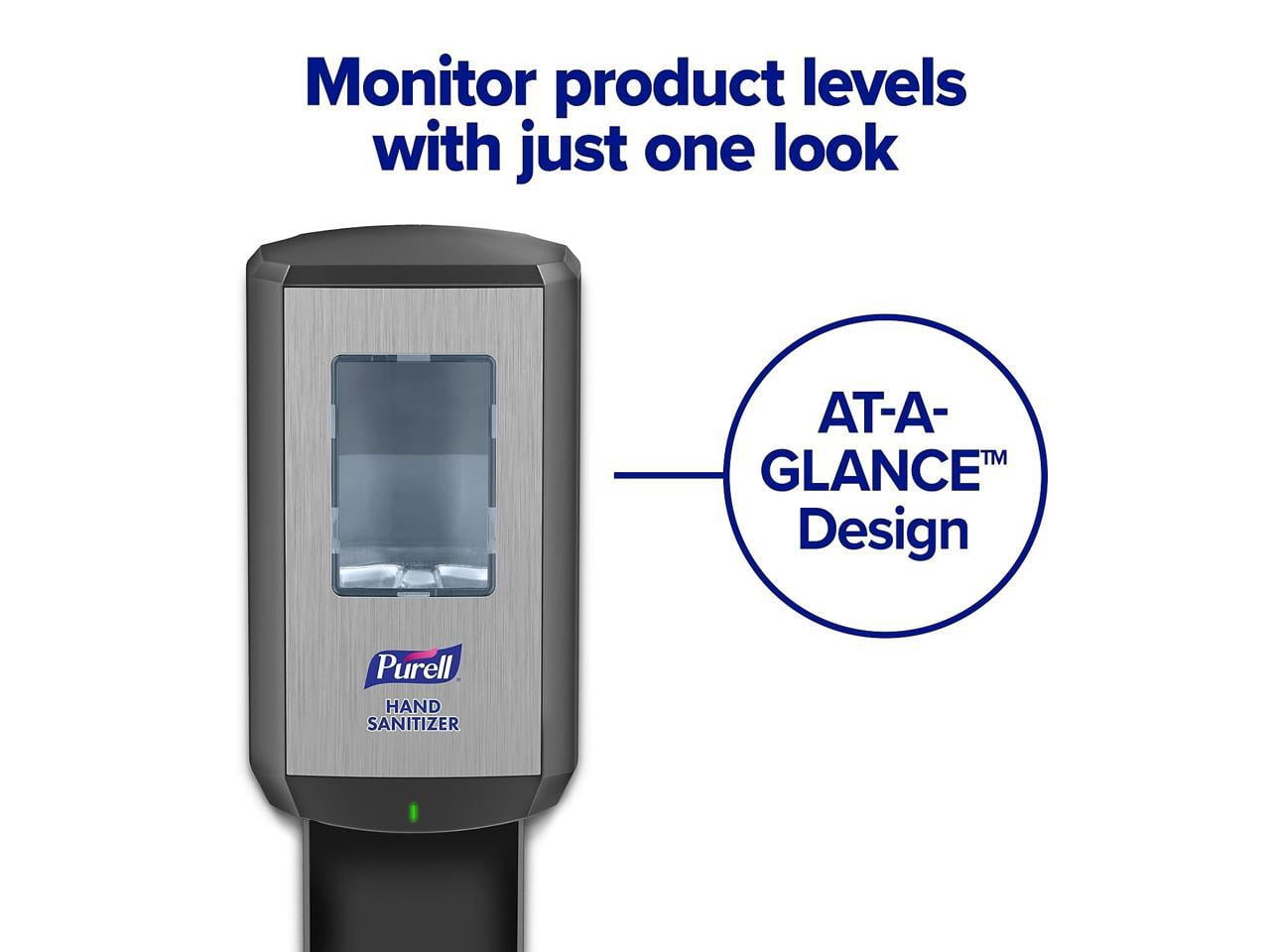 Purell CS8 Automatic Hand Sanitizer Dispenser 1200 mL. Graphite (7824-01)
