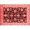 thumbnail image 1 of Ahgly Company Indoor Rectangle Oriental Red Industrial Area Rugs, 2' x 3', 1 of 4