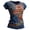 Multicolour, variant on MAIHAN 250 Years Tshirt Women Patriotic Shirt 4th Of July Tee Tops Plus Size American Flag Shirts Summer Baggy Tops American Birthday Shirts Tops