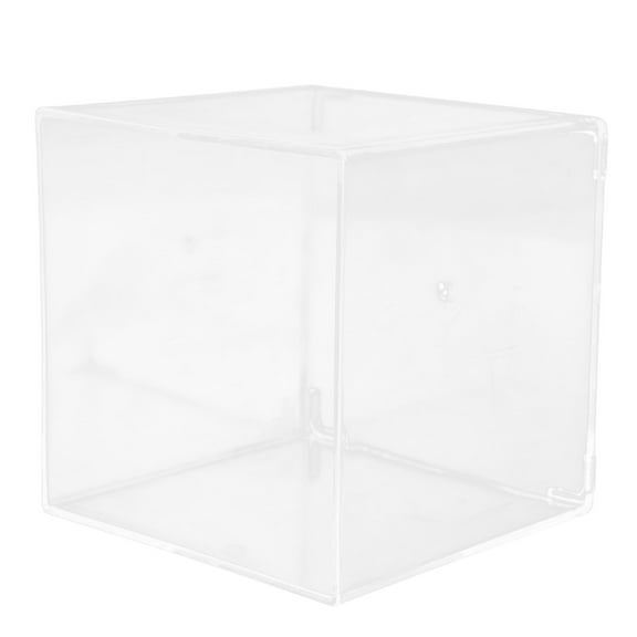 KALLORY Hotel Tea Bag Organizer Transparent Acrylic Storage 1Pcs 3.1x3.1x2.6in