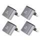 thumbnail image 2 of Adaptador USB C a USB de ángulo recto 4 piezas NikouMX, 2 of 8