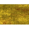 thumbnail image 1 of Ahgly Company Machine Washable Indoor Rectangle Oriental Yellow Industrial Area Rugs, 6' x 9', 1 of 4