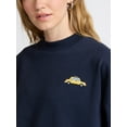 thumbnail image 6 of Scoop Limited Edition Women’s and Women's Plus New York Graphic Sweatshirt with Embroidery, Sizes XS-4X, 6 of 7