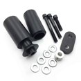 thumbnail image 2 of HTTMT MT219-002-BK Protector deslizante contra choques para motocicleta, sin marco, compatible con Yzf R6 Yzfr6 2006 2007, negro y aluminio billet resistente [B00KZ8D12Q], 2 of 5