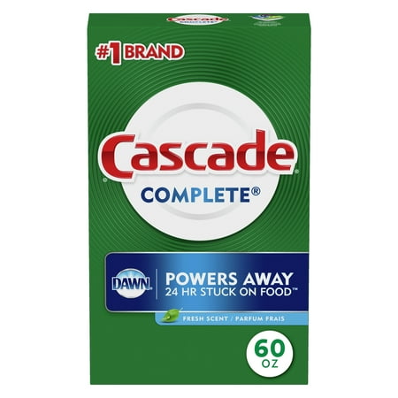 UPC 037000957881 product image for Cascade Complete Powder Dishwasher Detergent  Fresh Scent  60 ounces | upcitemdb.com