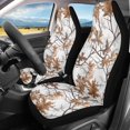 thumbnail image 2 of XYZCANDO 2pcs Car Seat Covers for Car Decor Car Accessories Anti-Slip Washable, Truck Van Sedan Front Seat Cover, Dead Leaf Pattern, 2 of 10