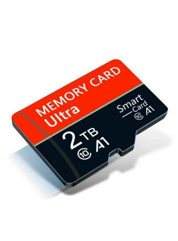 NUHUi Red Storage Card Plug And Play Data Storage 100MB/S High Speed Mini SD Card 2TB Gift