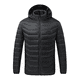thumbnail image 2 of Abrigo de hombre Chaqueta de algodón con calefacción eléctrica abrigo de invierno con pilas de 21 zonas de control y cuatro controles, 2 of 8