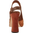 thumbnail image 3 of Sam Edelman Jildie Mustard Slingback Ankle Strap Almond Toe Block Heel Pumps (Mustard, 12), 3 of 6