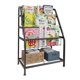 thumbnail image 1 of Estantería infantil Aboxoo Todder, independiente, 45 cm, metal negro, 1 of 8
