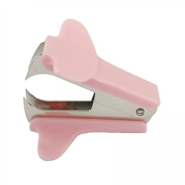 GUOOL 2xStaple Remover Compact Small Mini Staple Removal Tool for School Office Home Pink