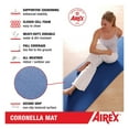 thumbnail image 3 of Airex Coronella Closed Cell Foam Fitness Mat With Grommets for Yoga & More, Blue, 3 of 6