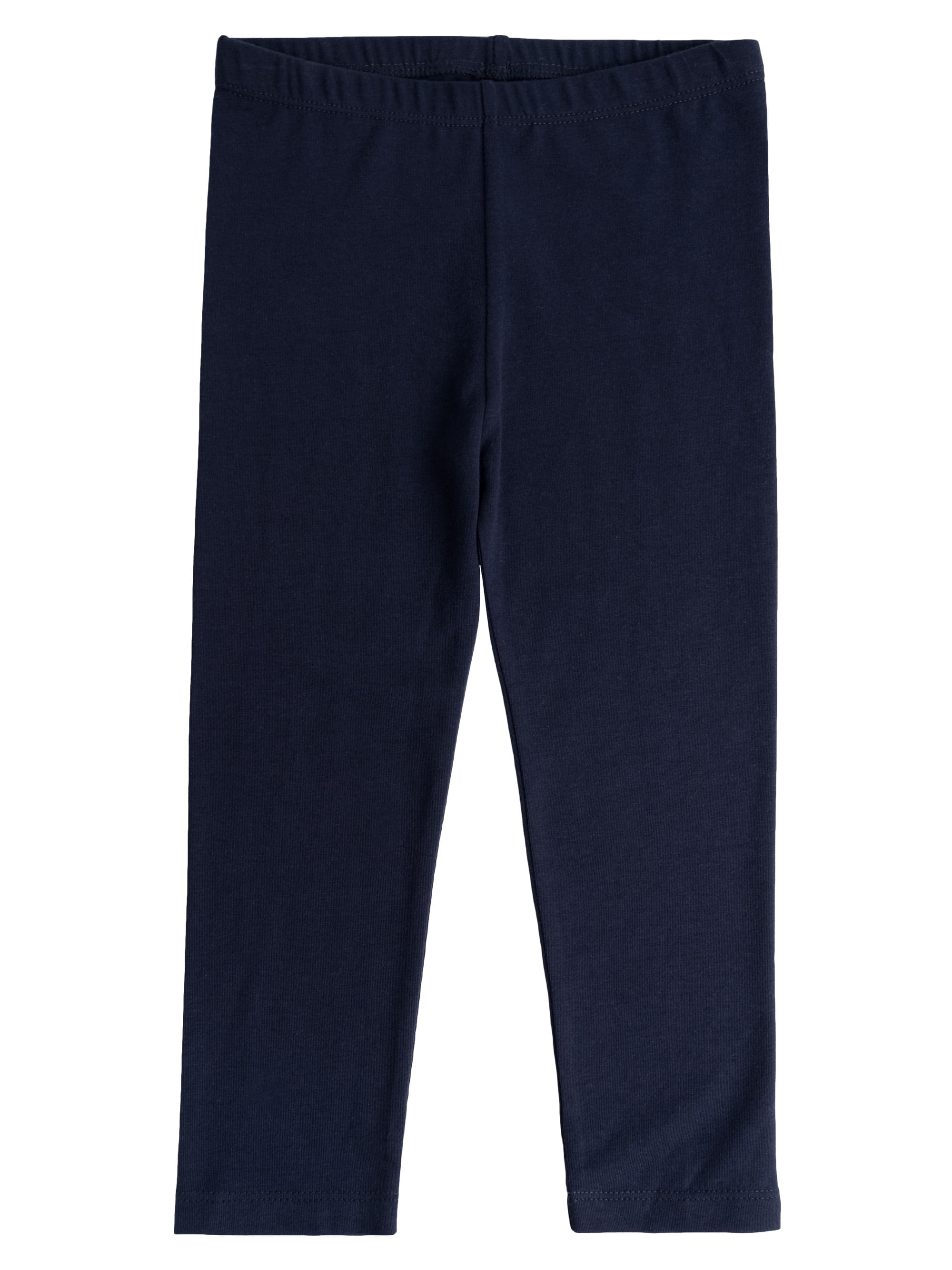 Wonder Nation Toddler Girl's Full-Length Knit Leggings, 3-Pack, Sizes 2T-5T