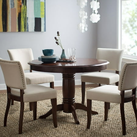 Belham Living Spencer Round Pedestal Dining Table Espresso Belham Living Spencer Round Pedestal Dining Table Espresso