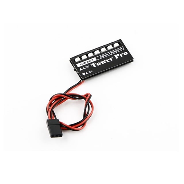 Rc Battery Monitoring Module HobbyFlip RC LED RX Receiver Battery Voltage Monitor Indicator for ...