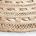 thumbnail image 3 of SAFAVIEH Natural Fiber Penelope Geometric Area Rug, Natural, 8' x 8' Round, 3 of 8