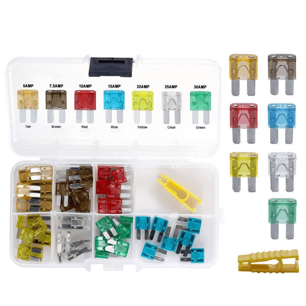 280pcs Assortment Micro2 Blade Fuse 5A 7.5A 10A 15A 20A 25A 30A Fuse Kit For Car