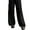 Black, variant on Women's Pants Casual Plain Wide Leg Black XS (2)