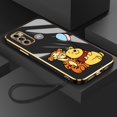 thumbnail image 2 of Carcasa Motorola Moto G60 G50 5G G40 Fusion G30 G10 4G Funda De Teléfono De Lujo Trasera Macaron Color High-end Winnie The Pooh Chapado Ultrafina, 2 of 4