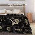 thumbnail image 5 of Yibo Constellation Blanket Astrology Sign Blanket Witchy Room Decor Soft Blanket Birthday for Women Men, 5 of 7