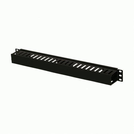 NavePoint 1U Plastic Rack Mount Horizontal Cable Manager Duct Raceway for 19 Inch Server Rack price history on PriceWatchPro
