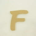thumbnail image 1 of Package of 1, "F" 10 Inch X 3/4" MDF Letters In The Waltograph Font | Thick For Art & Craft Project, Made in USA, 1 of 1