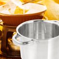 thumbnail image 3 of DRAFIDEEP Outer Melting Pot Silver Small Cooking Pot For Home Use 1Pcs, 3 of 7
