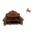 thumbnail image 1 of Sofá en miniatura para muñecas,Muebles de casa de muñecas,modelo de sofá europeo,decoración,Figura de caballo,Adorno de caballo,escultura animal,decoración de escritorio,Figuras de, 1 of 8