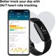 thumbnail image 2 of Monitor de actividad física y bienestar Fitbit Luxe con control del estrés, seguimiento del sueño y, 2 of 5