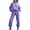 Purple1, variant on Plebaso Women's 2 Piece Outfits Sweatsuit Long Sleeve Hoodies Tracksuit Jogger Sweatpants Sweat Outfits