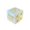 B, variant on Natural Crystal Mahjong Dice, 6 Sided Substantial Weight Decorative Gemstone Dice, Perfect Mahjong Sieve Accessories for Tabletop Game Board Games Casino, Craps, 0.6in