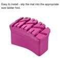 thumbnail image 5 of Escalera Antideslizante Pies Estera Escalón Escalera Accesorios Goma Engrosada Almohadilla Cubierta Cojín para Escalera Protección Rosa Rojo Paquete de 2, 5 of 5