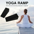 thumbnail image 2 of Yoga Wedge Stretch Slant Boards EVA Foam Tilt Slanting Yoga Block Foot Stretcher, 2 of 5