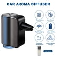 thumbnail image 2 of Difusor de aromaterapia para auto Featwell ultrasónico gris, 2 of 7